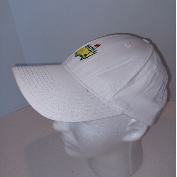 Vintage The Masters Golf Hat Leather Strap back - Picture 3 of 8